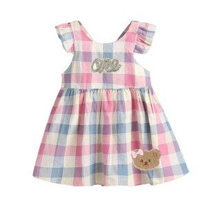 Teddy Bear Dress girl outfit Bear First Birthday Clothes Bear Dress